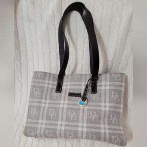 Dooney & Bourke Bag 💥 Blk & Gray Fabric